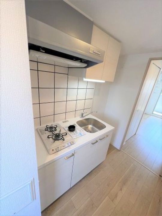 大阪府大阪市東淀川区東淡路4(マンション)の賃貸物件のキッチン