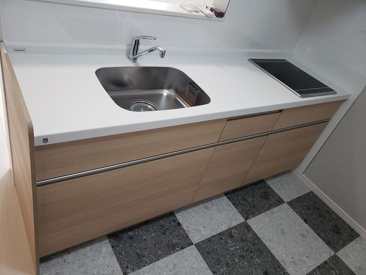 茨城県稲敷郡阿見町岡崎3(アパート)の賃貸物件のキッチン