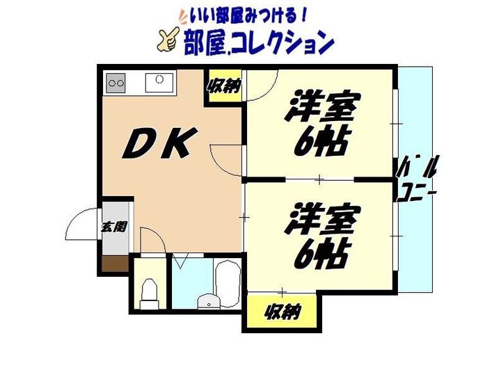 シャトレ熊本の間取り