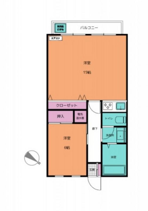 ライオンズマンション広島の間取り