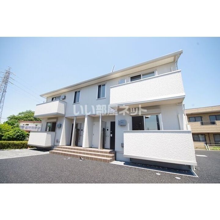 栃木県栃木市藤岡町藤岡(アパート)の賃貸物件の外観