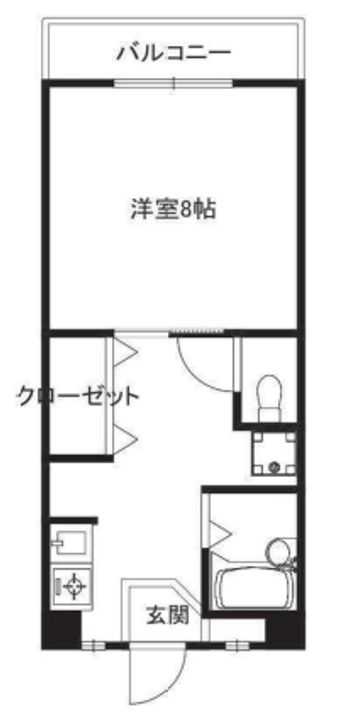 プラーフ湊川の間取り
