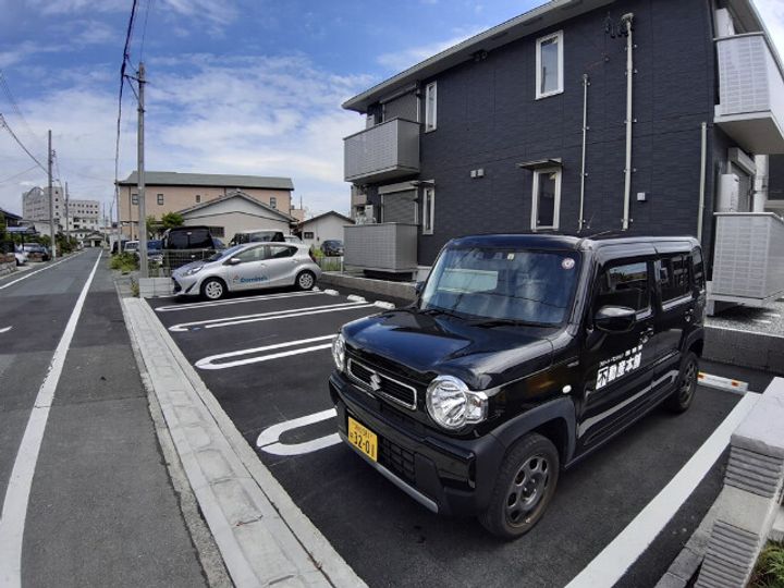 静岡県浜松市中央区植松町(アパート)の賃貸物件の地図