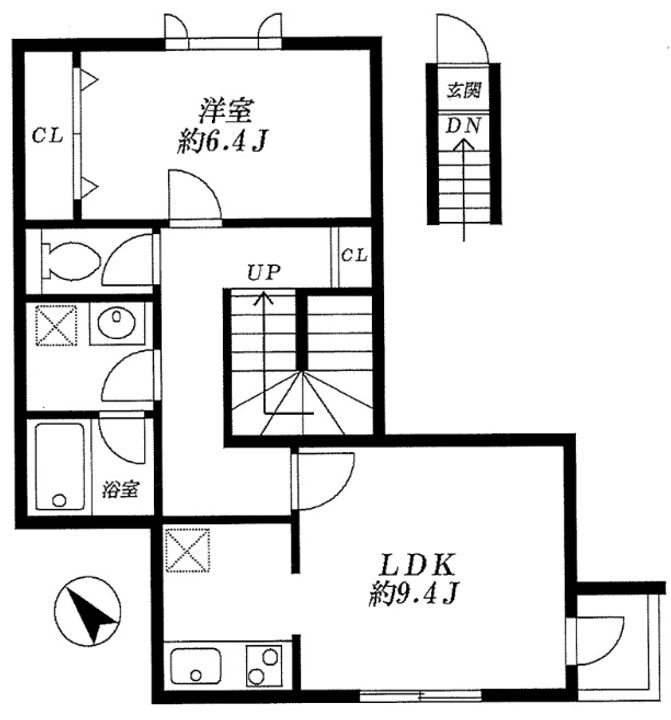 リエール中目黒の間取り