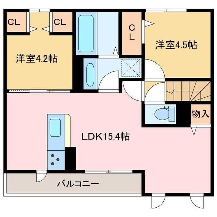 ステラアークの間取り
