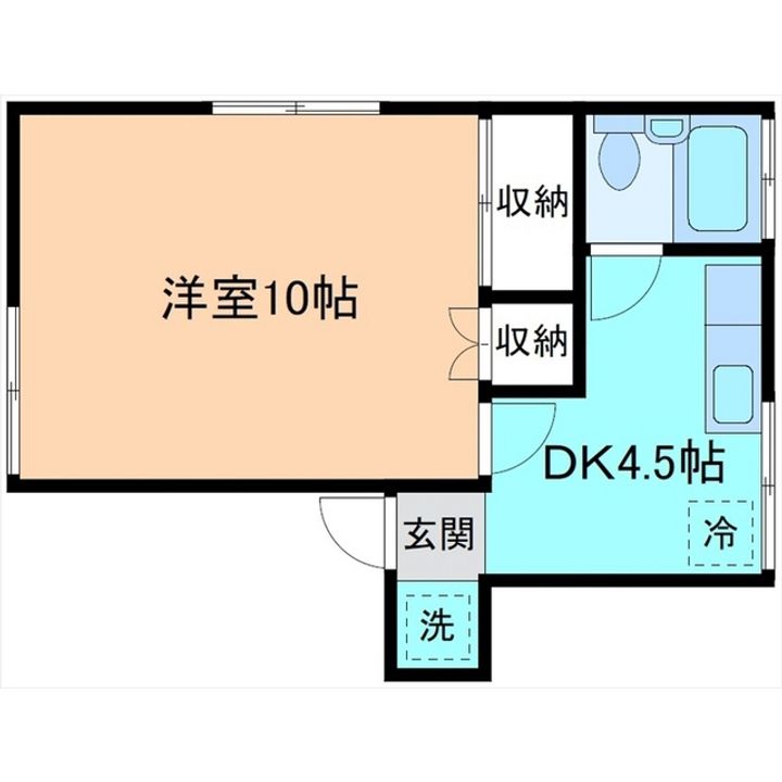ロアール鈴見の間取り