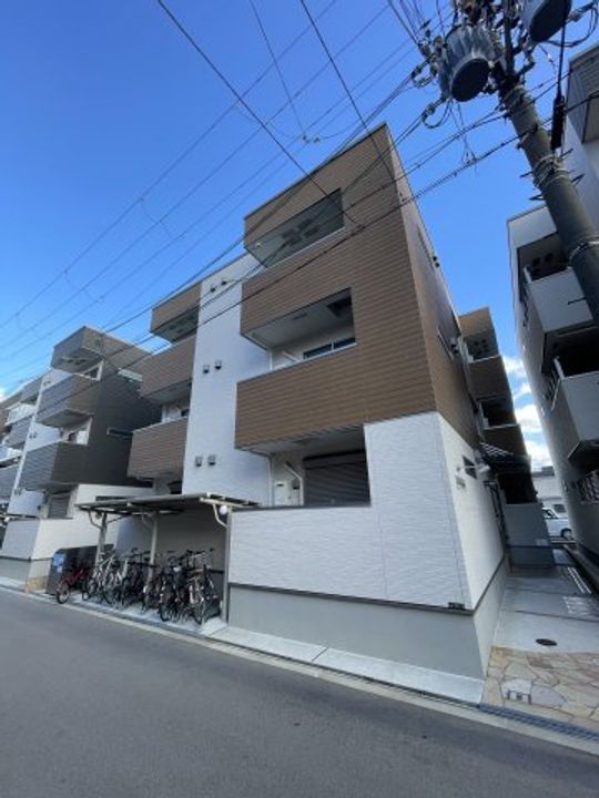 大阪府大阪市東淀川区豊里5(アパート)の賃貸物件の外観
