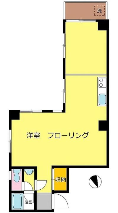 第三長門ビルの間取り