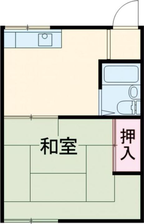 グリーンハイツの間取り