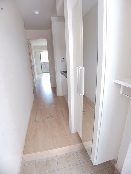 ベルフレーシュIIの玄関