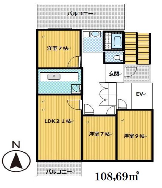 グレイストーンの間取り
