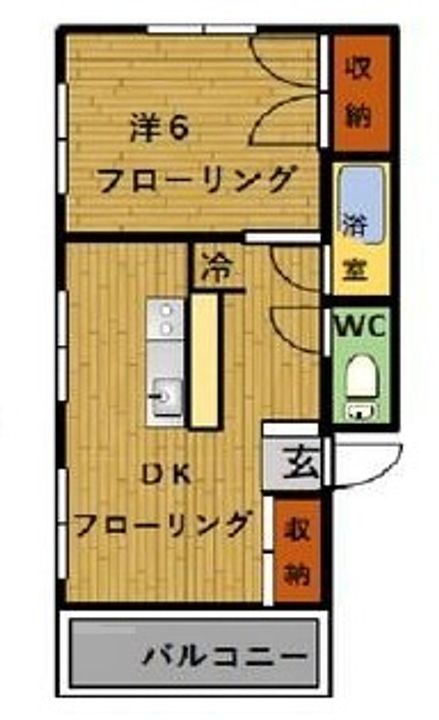東京都豊島区巣鴨2(マンション)の賃貸物件の間取り