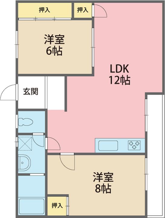 パークホーム敦賀の間取り