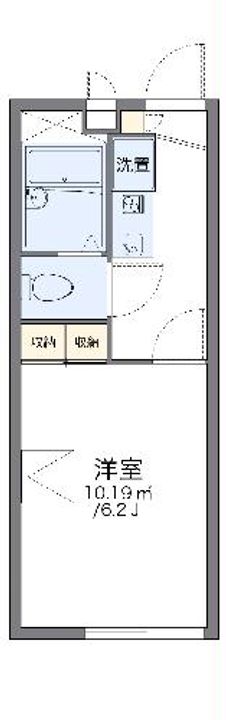 レオパレス有東の間取り