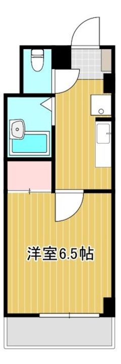 ホリホックイン元浜の間取り