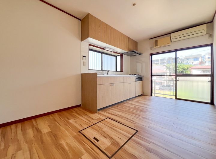 神奈川県綾瀬市小園(一戸建)の賃貸物件のキッチン