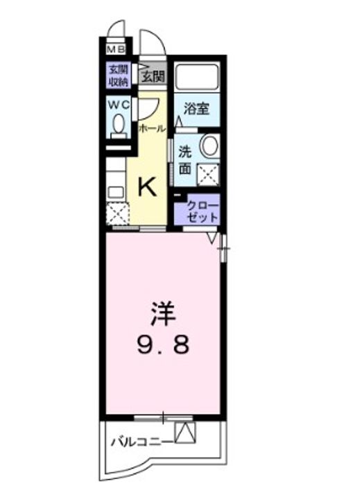 パスコーレの間取り