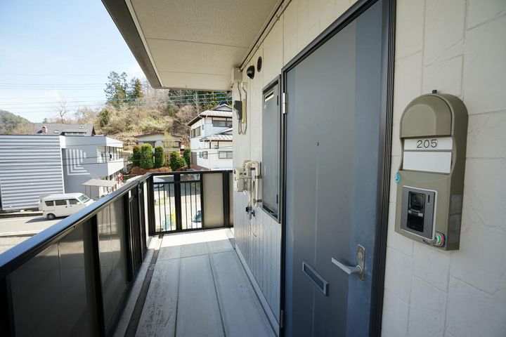 ハイムコニファーの玄関