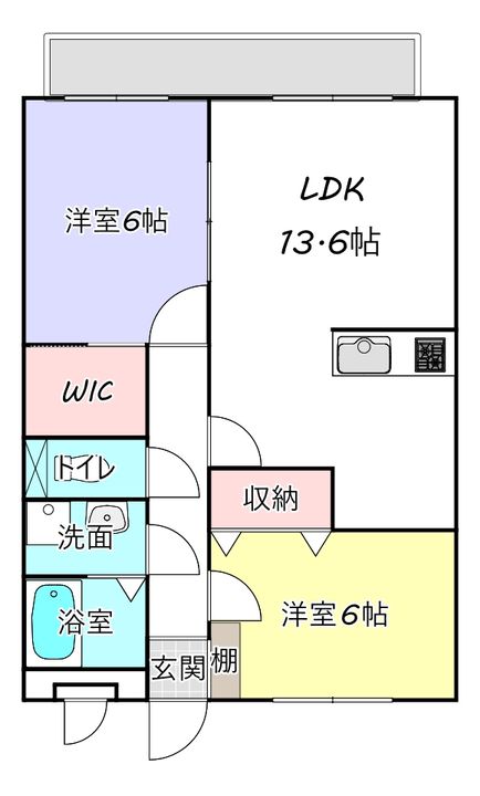 シティコート・IIの間取り