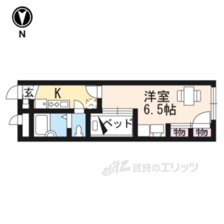 レオパレスアヴェンタージュの間取り