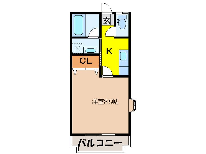 ボヌール鈴木の間取り