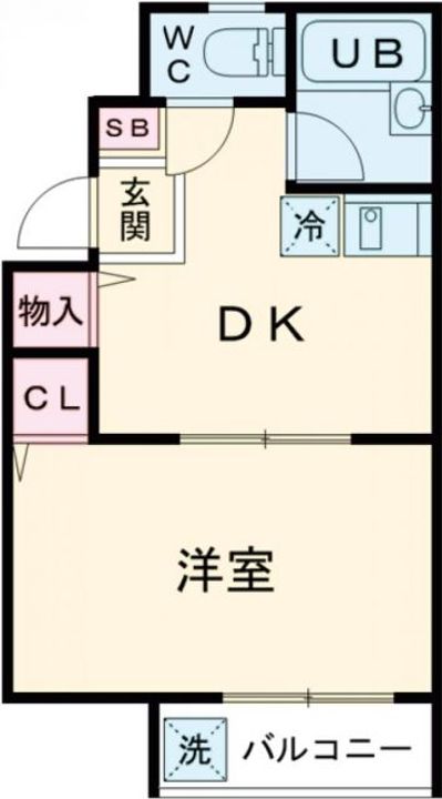 パラディッソ・Tの間取り