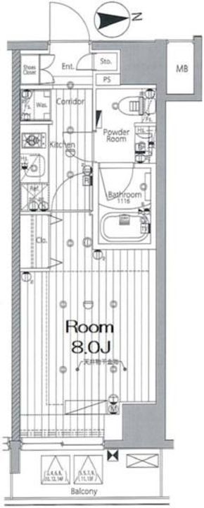 メイクスデザイン森下の間取り