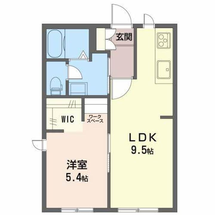 クローバーの間取り