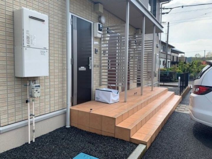 栃木県宇都宮市駒生町(アパート)の賃貸物件の玄関