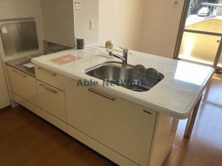 岐阜県岐阜市鷺山東2(アパート)の賃貸物件のキッチン