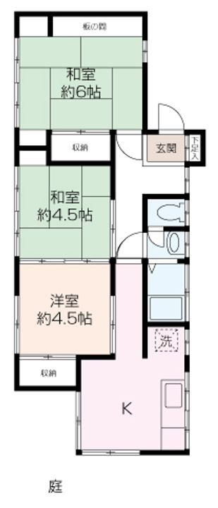 神奈川県鎌倉市十二所(一戸建)の賃貸物件の間取り