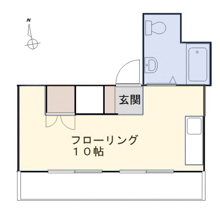 ももやビルの間取り