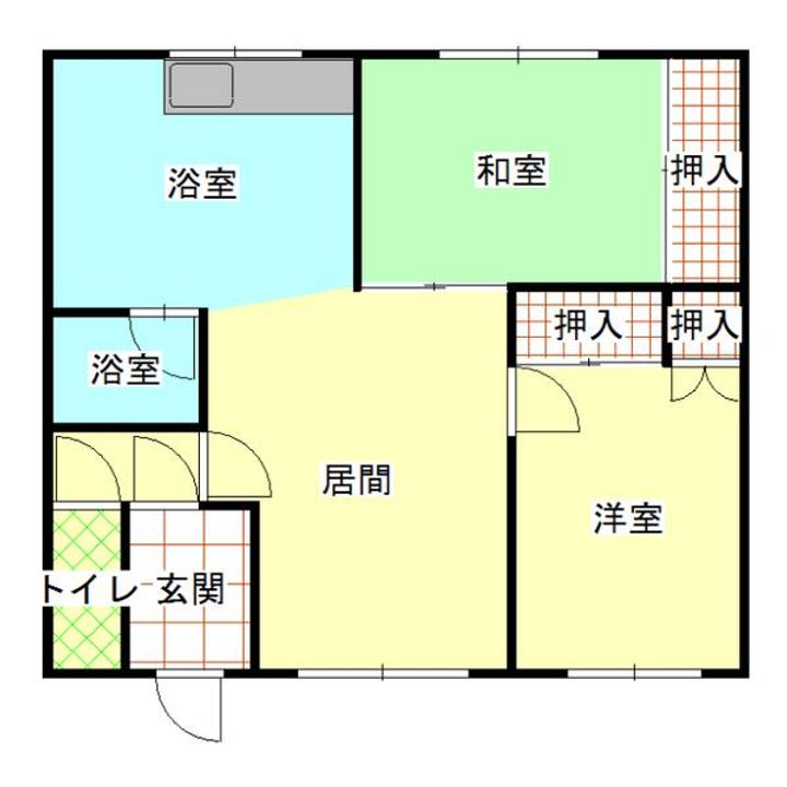 山本マンションの間取り