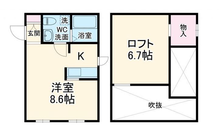 プリマG壱番館の間取り
