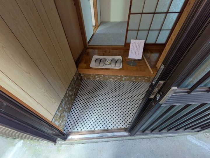 高知県高知市福井東町(一戸建)の賃貸物件の玄関
