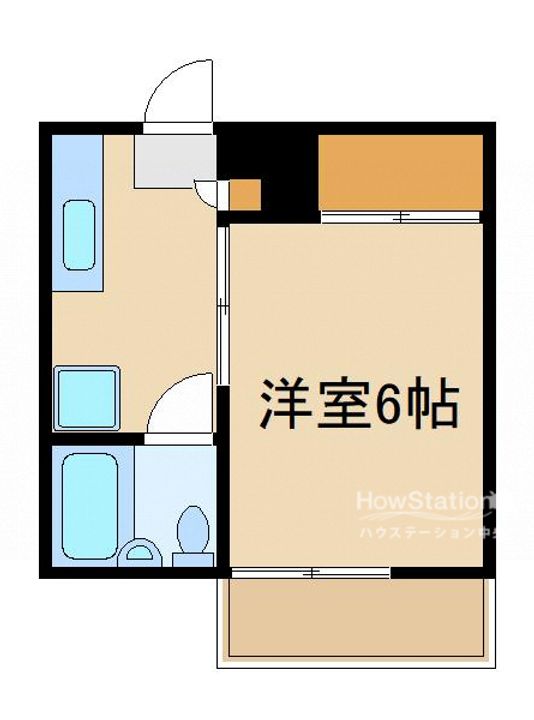 三山マンションの間取り