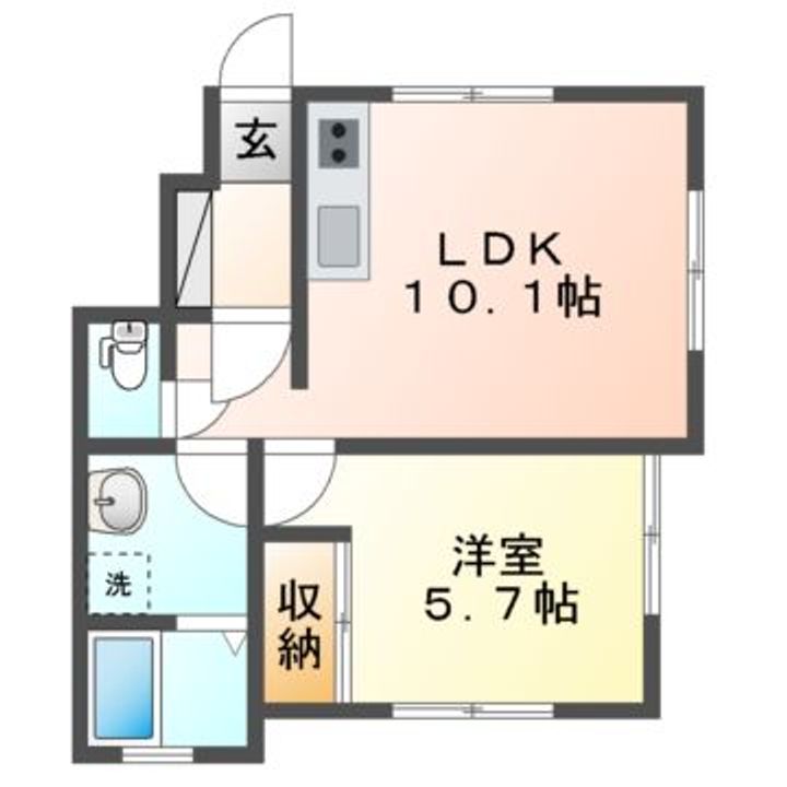 カーサ・リーブロ・オットの間取り