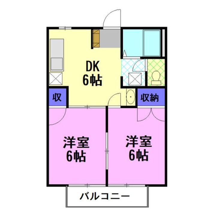 コーポレーションミキの間取り