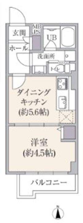 サンコート芝公園の間取り