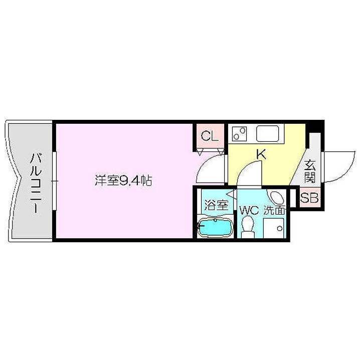 セレニテ新大阪2番館の間取り