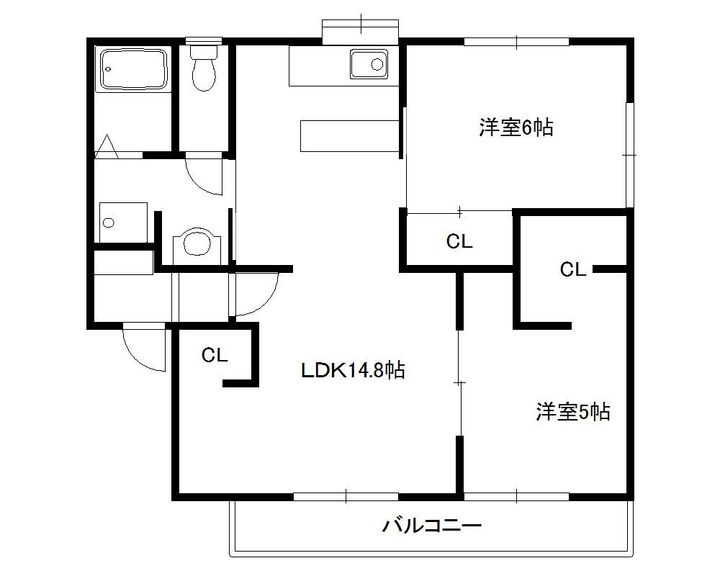 ブリリアントハイツ2の間取り