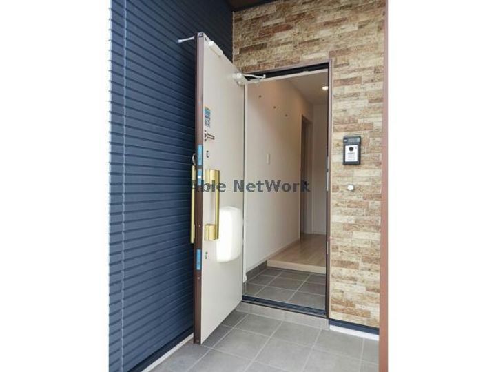 ベイサイドアクアAの玄関