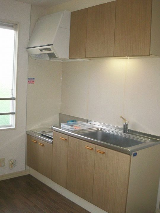 神奈川県秦野市鶴巻(アパート)の賃貸物件のキッチン