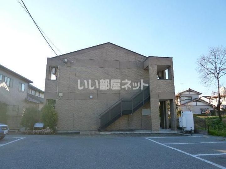 栃木県宇都宮市鶴田町(アパート)の賃貸物件の地図