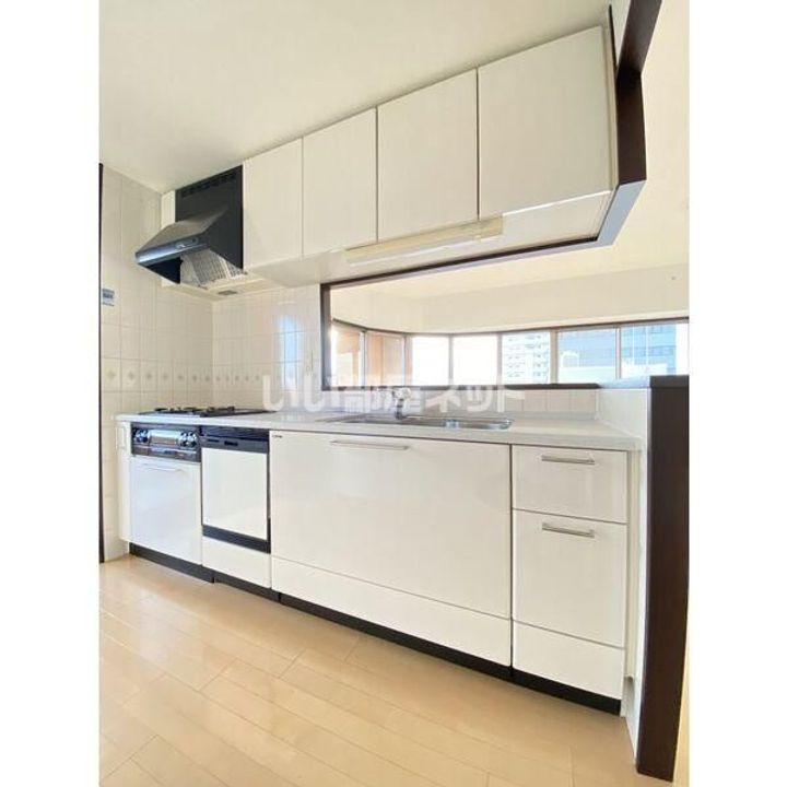大阪府堺市堺区中安井町3(マンション)の賃貸物件のキッチン
