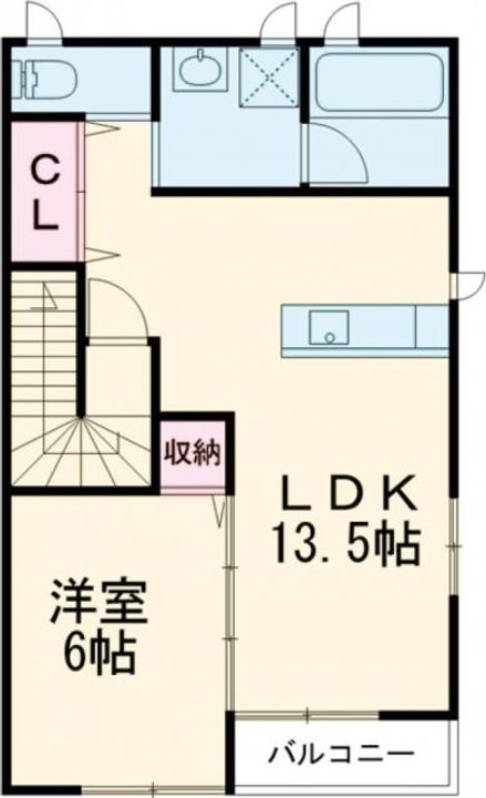 フローライトBの間取り