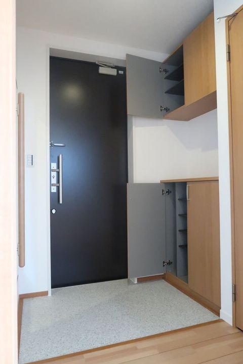 シャーメゾン アルフラットBの玄関