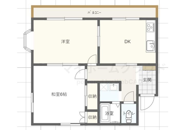 フェリウス東千代田IIの間取り