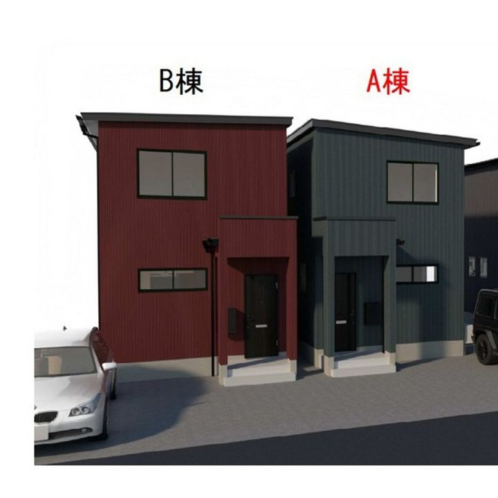 富山県砺波市栄町(一戸建)の賃貸物件の外観