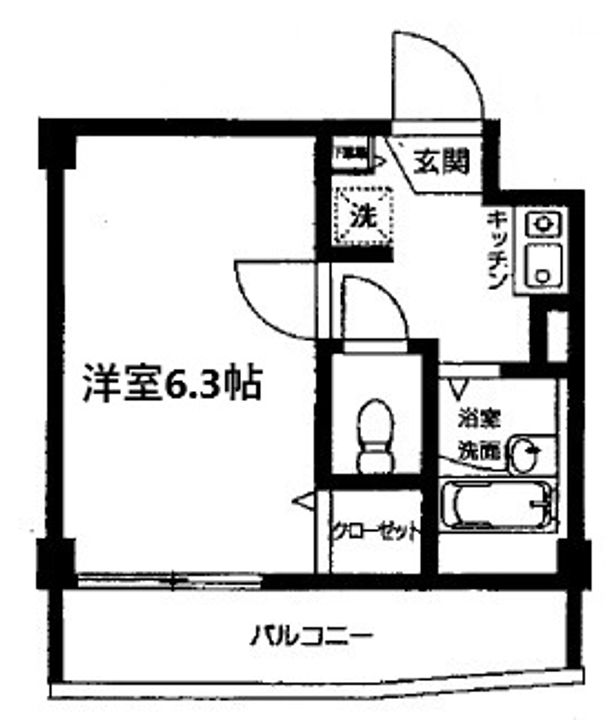 メゾン石神東池袋の間取り